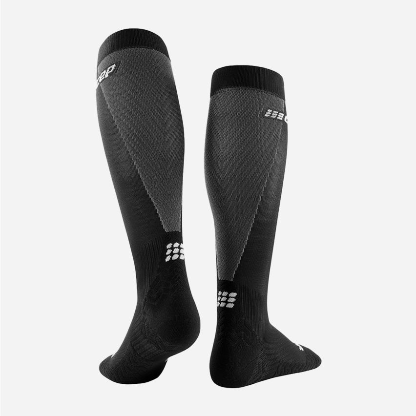 CEP ultralight socks tall v3 Women black/grey